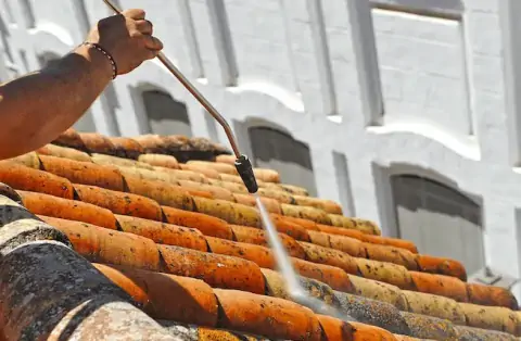 Nettoyage de toitures - Burdignes